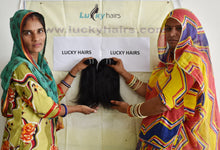 Dye Black 14" inch Straight hair 1 bundle